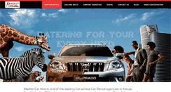 Desktop Screenshot of marketcarhire.com